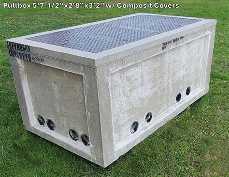 concrete wall electrical box|underground concrete electrical pull box.